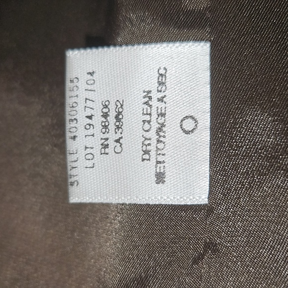 Theory Womens Brown Blazer Sz 2 - Picture 10 of 11